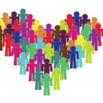 inclusion group heart person 2728130